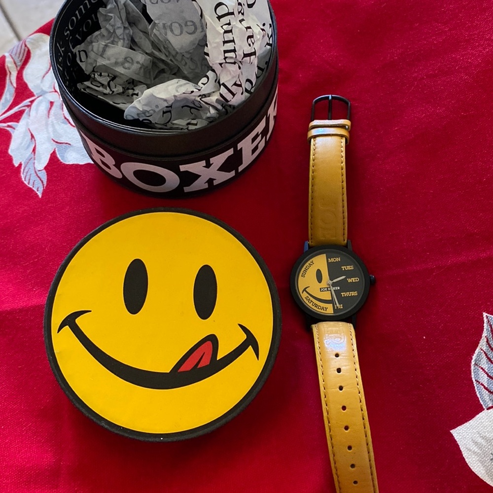 Great Rare Find  Iconic Joe Boxer TGIF ‘95 Watch. Mint in Box. Unique Gift 🎁 ❣️